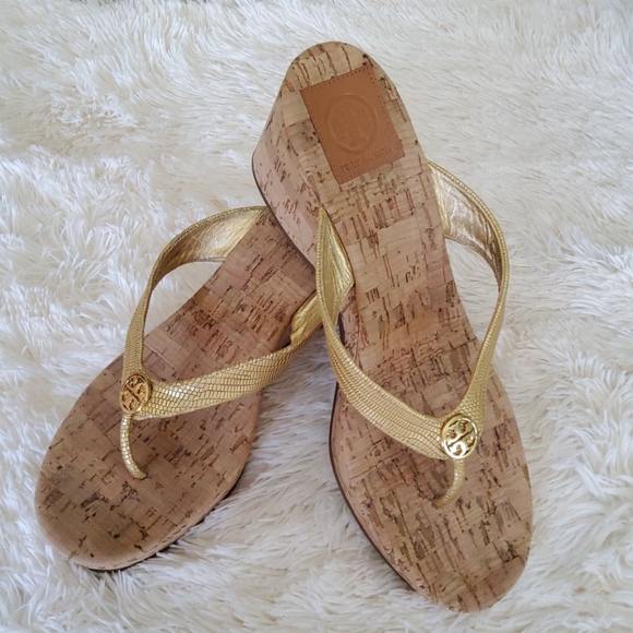 Tory Burch Shoes - Tory Burch "Suzy" cork sandals